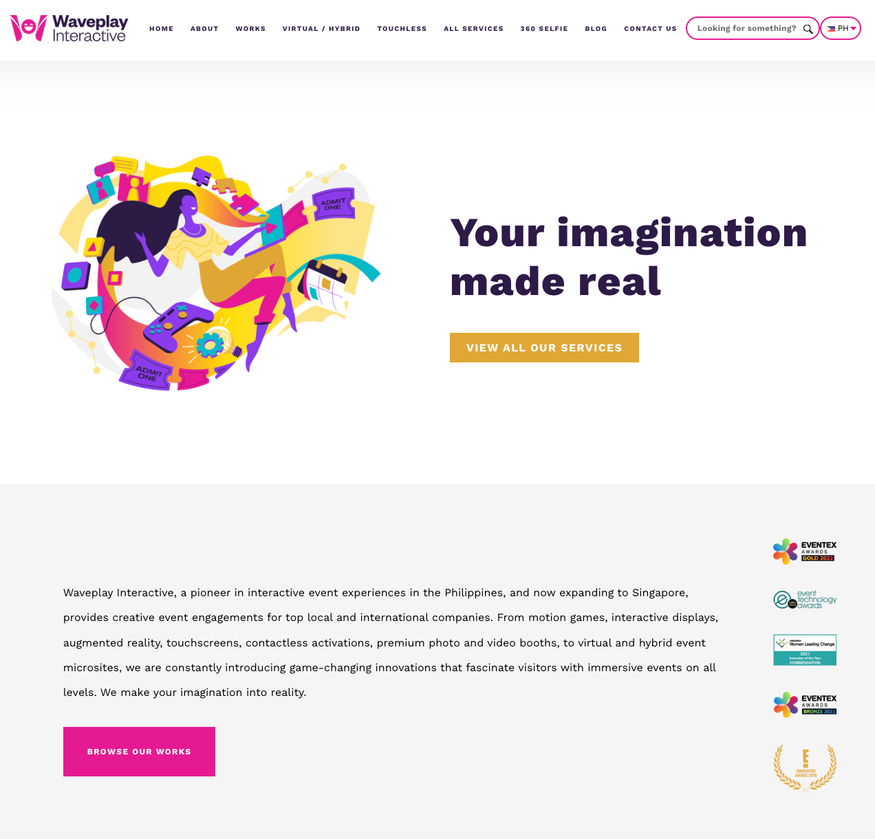 Waveplay Interactive website guidance and SEO work